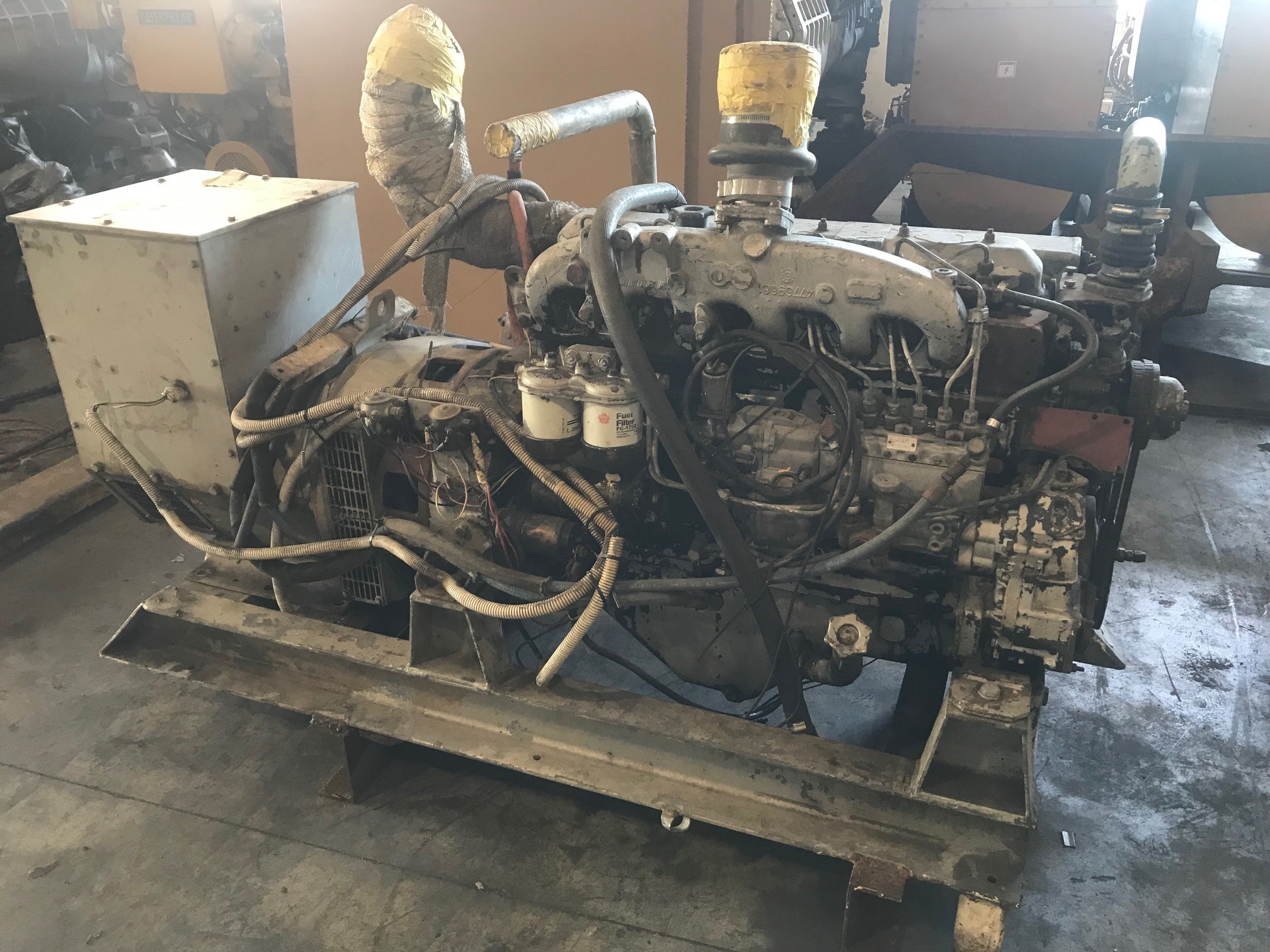 2 Yanmar Engines & Marine Generator - To Be Sold Separately